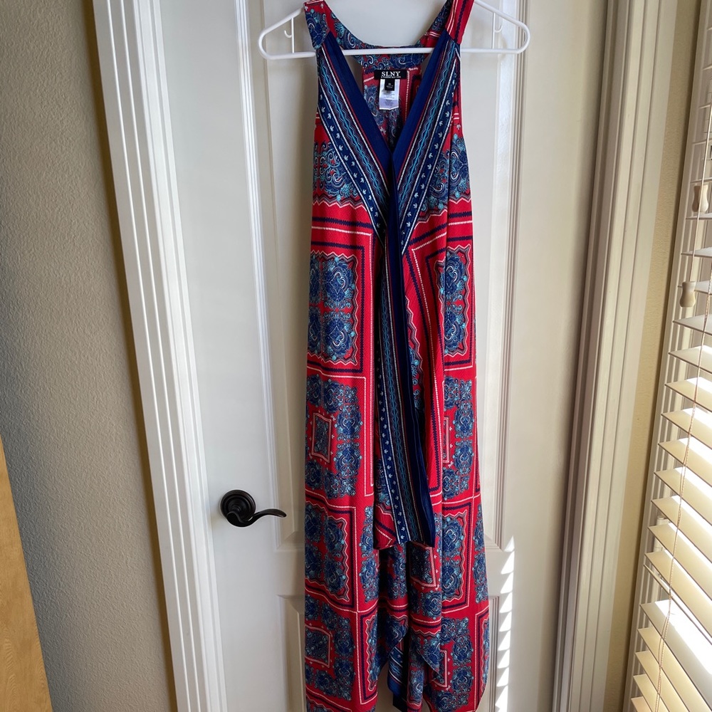 Patriotic Maxi Dress NWOT. XL
